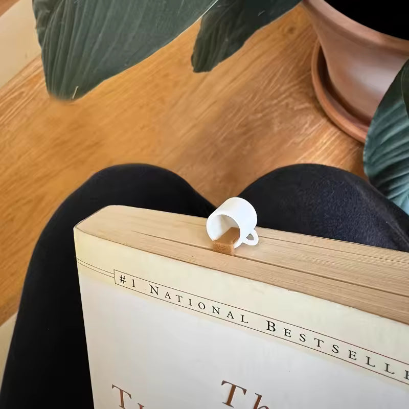 Whimsical Coffee Spill Bookmark™